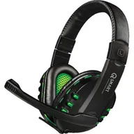 Słuchawki - Q-SMART QSHXB001 Xbox One Czarno-zielone - miniaturka - grafika 1