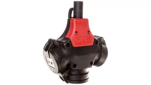 PCE Rozgałęźnik jednofazowy potrójny gumowy SCHUKO 2P+Z VDE 10/16A 230V /pełna guma/ TAURUS 25322-s 25322-s - Gniazdka elektryczne - miniaturka - grafika 1