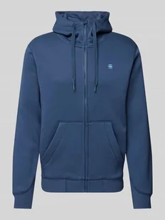Bluza rozpinana z kapturem i wyhaftowanym logo - Koszulki męskie - miniaturka - grafika 1