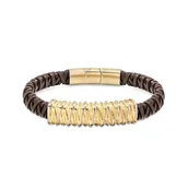 Bransolety męskie - Bransoletka Męska Police PEJGB2112301 - miniaturka - grafika 1