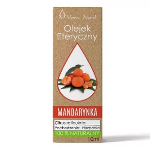 VERA NORD VERA NORD MANDARYNKA OLEJEK 100% 10ML - Olejki do ciała i włosów - miniaturka - grafika 1