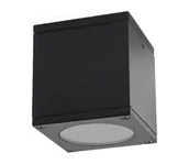 Lampy ogrodowe - Oświetlenie zewnętrzne punktowe 1xGU10/35W/230V IP54 kanciaste czarne - miniaturka - grafika 1