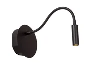 Lampy ścienne - Jolijn kinkiet zasilany bateryjnie 1xLED/2W czarny 77289/03/30 - miniaturka - grafika 1