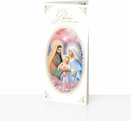 Kartka na Boże Narodzenie - Święta Rodzina - Kartki okolicznościowe i zaproszenia - miniaturka - grafika 1