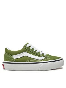 Vans Tenisówki Old Skool VN000CYVCIB1 Zielony - Buty dla chłopców - miniaturka - grafika 1