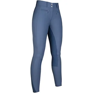 HKM Damskie spodnie Liv High Waist - Spodnie damskie - miniaturka - grafika 1