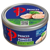 Konserwy i dania rybne - Princes Tuńczyk w kawałkach w oleju z bazylią 160 g - miniaturka - grafika 1