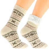 Skarpetki męskie - Wyjątkowe Męskie Skarpetki Norweski Design 41-46 - miniaturka - grafika 1