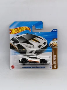 HOT WHEELS Lamborghini Huracan Sterrato Biały - Zabawki zdalnie sterowane - miniaturka - grafika 1