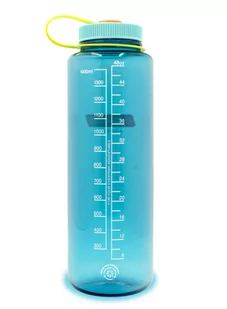 Butelka na wodę Nalgene Wide Mouth Sustain Silo 1,5 l - cerulean - Kuchnia turystyczne i akcesoria - miniaturka - grafika 2