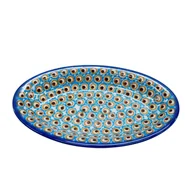 Miski i półmiski - Ceramiczna półmisek mały Ceramika Bolesławiec - miniaturka - grafika 1