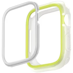 UNIQ etui Moduo Apple Watch Series  4/5/6/7/8/SE/SE2 40/41mm limonka-biały/lime-white - Akcesoria do zegarków - miniaturka - grafika 2