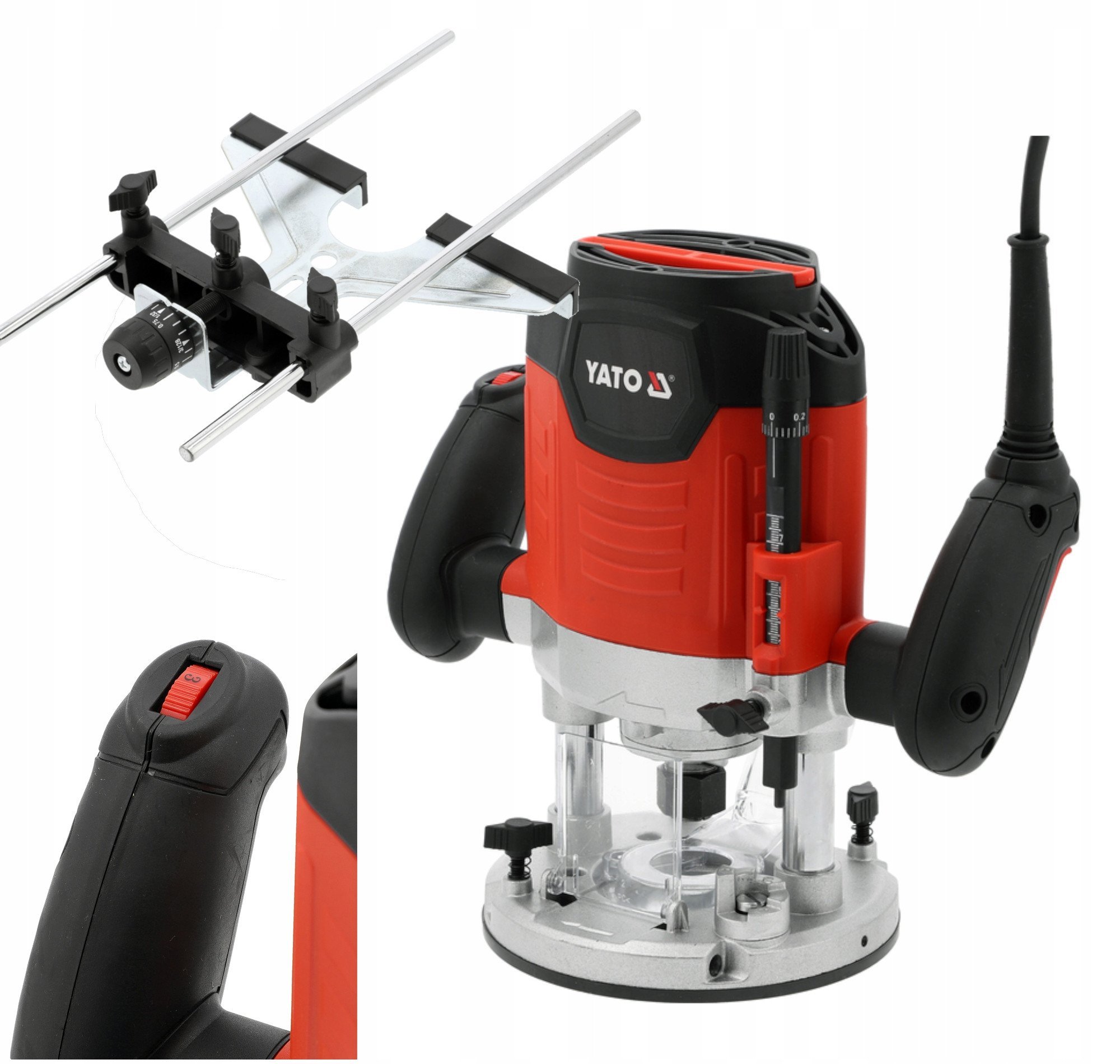 YATO FREZARKA 1400W 6mm i 8mm