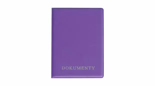 Biurfol Okładka na dokumenty z dowodem rejestracyjnym Violet - Etui na dokumenty i karty - miniaturka - grafika 1