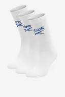 Skarpetki damskie - Reebok R0258-SS24 (3-pack) Biały - miniaturka - grafika 1