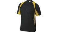 Odzież robocza - Delta Plus T-Shirt czarno-żółty z poliestru (100%) 160G szybkoschnący rozmiar XXL BALINJXX BALINJXX - miniaturka - grafika 1