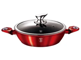 Blacha do pieczenia BerlingerHaus Burgundy Metallic Line 3,8 l - Formy do ciast - miniaturka - grafika 10