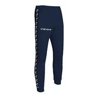 Spodnie męskie - Givova Givova Spodnie męskie Tricot niebieski 4XL BA09 - miniaturka - grafika 1