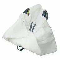 Koce i narzuty dla dzieci - OTULACZ DO FOTELIKA NOSIDEŁKA MUŚLINOWY Z KAPTURKIEM KOCYK Kerstin - miniaturka - grafika 1