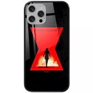 Etui i futerały do telefonów - ERT GROUP etui na telefon Apple Iphone 13 PRO, case oryginalny i oficjalnie licencjonowany przez Marvel, wzór Black Widow 009, wykonany z hartowanego szkła, etui ochronne - miniaturka - grafika 1
