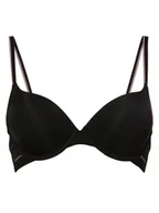 Biustonosze - Tommy Hilfiger - Damski biustonosz push-up, czarny - miniaturka - grafika 1