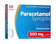 Leki przeciwbólowe - Synoptis Pharma Paracetamol Synoptis 500 mg 10 tabletek 3597042 - miniaturka - grafika 1