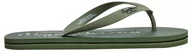 Klapki i japonki męskie - Pepe Jeans Męskie klapki Bay Beach Basic M, zielone (Khaki Green), 8 UK, Zielony Khaki Zielony, 42 EU - miniaturka - grafika 1