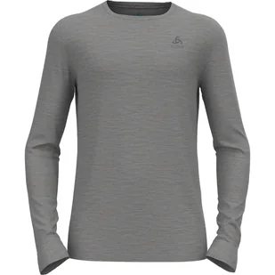 Koszulka męska Odlo BL TOP crew neck l/s MERINO 200 - Koszulki męskie - miniaturka - grafika 1