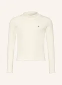 Koszulki dla dziewczynek - Tommy Hilfiger Koszulka Z Długim Rękawem weiss - TOMMY HILFIGER - miniaturka - grafika 1