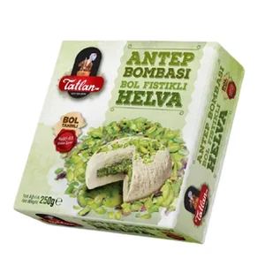 Chałwa Z Białą Czekoladą I Pistacjami Tatlan 250G - Chałwa - miniaturka - grafika 1
