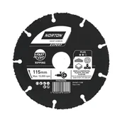 Akcesoria do elektronarzędzi - Norton Tarcza carbid 115x22.23 mm uniwersalna dla szlifierki kątowej - miniaturka - grafika 1