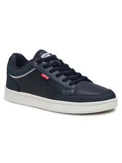 Półbuty męskie - Levi's Sneakersy 232998-618-17 Granatowy - grafika 1