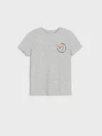 Koszulki dla chłopców - Sinsay - Koszulka - szary - miniaturka - grafika 1