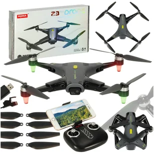 Syma Z3 PRO 2.4GHz 4CH Wi-Fi czarny - Drony - miniaturka - grafika 1