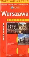 Daunpol Warszawa - plan miasta (skala 1:26 000) - Praca zbiorowa