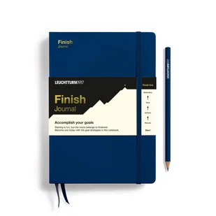 Finish Journal Leuchtturm1917 Navy - Notesy i bloczki - miniaturka - grafika 1