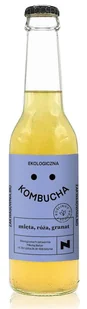 Kombucha Mięta - Róża - Granat Bio 270 ML - Soki i napoje niegazowane - miniaturka - grafika 1