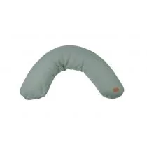 Beaba Ergonomiczna poduszka rogal dla kobiet w ciąży i karmiących Big Flopsy&#8482; Fleur de coton Sage Green - Poduszki do karmienia - miniaturka - grafika 1