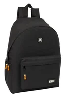 Torby na laptopy - Safta MUNICH LAGOON Plecak na laptopa 14,1", idealny dla młodzieży w różnym wieku, wygodny i wszechstronny, jakość i wytrzymałość, 31 x 13 x 43 cm, Czarny (Black), M, Casual - miniaturka - grafika 1