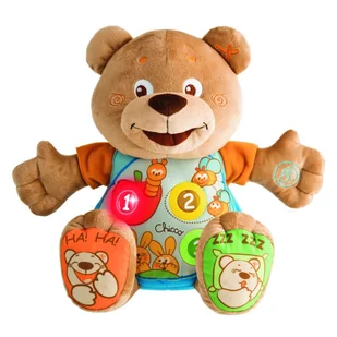 Chicco M&oacute;wiący Miś 60014 Pol. / Ang. + CD DVD Książeczka GRATIS - Zabawki interaktywne dla dzieci - miniaturka - grafika 2