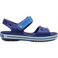 Sandały damskie - Crocs sandały dla dzieci Crocband Sandal Kids niebieskie - miniaturka - grafika 1