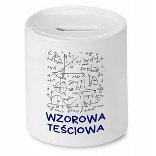 SKARBONKA DLA TEŚCIOWEJ WZOROWA TEŚCIOWA PREZENT z Nadrukiem ze Zdjęciem - Skarbonki - miniaturka - grafika 1
