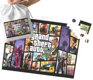 Puzzle - PUZZLE - GTA WZORY Z BAJEK I GIER SUPER PREZENT DLA DZIECI 120el + WORECZEK - miniaturka - grafika 1