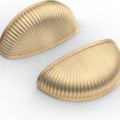 Zawiasy, okucia i inne akcesoria - 2 szt. gałki meblowe w stylu retro w kolorze złotym, cynkowe uchwyty do szuflad z szufladami do szafek i komód 76 mm - miniaturka - grafika 1