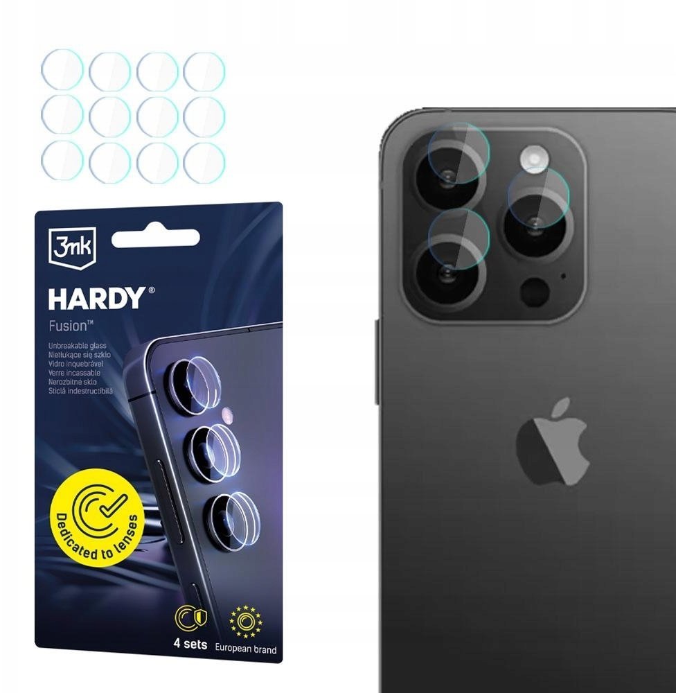 Apple iPhone 15 Pro Max - 3mk Hardy Fusion Lens Protection