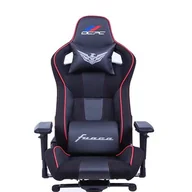 Fotele gamingowe - Fotel OCPC GAMING Fuoco Czarno-czerwony - miniaturka - grafika 1