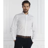 Koszule męskie - Tommy Hilfiger Koszula CL-W DOBBY PRINT SF | Slim Fit - miniaturka - grafika 1