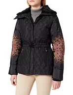 Płaszcze damskie - Desigual Płaszcz damski Aggu, Czarny, 68 - miniaturka - grafika 1