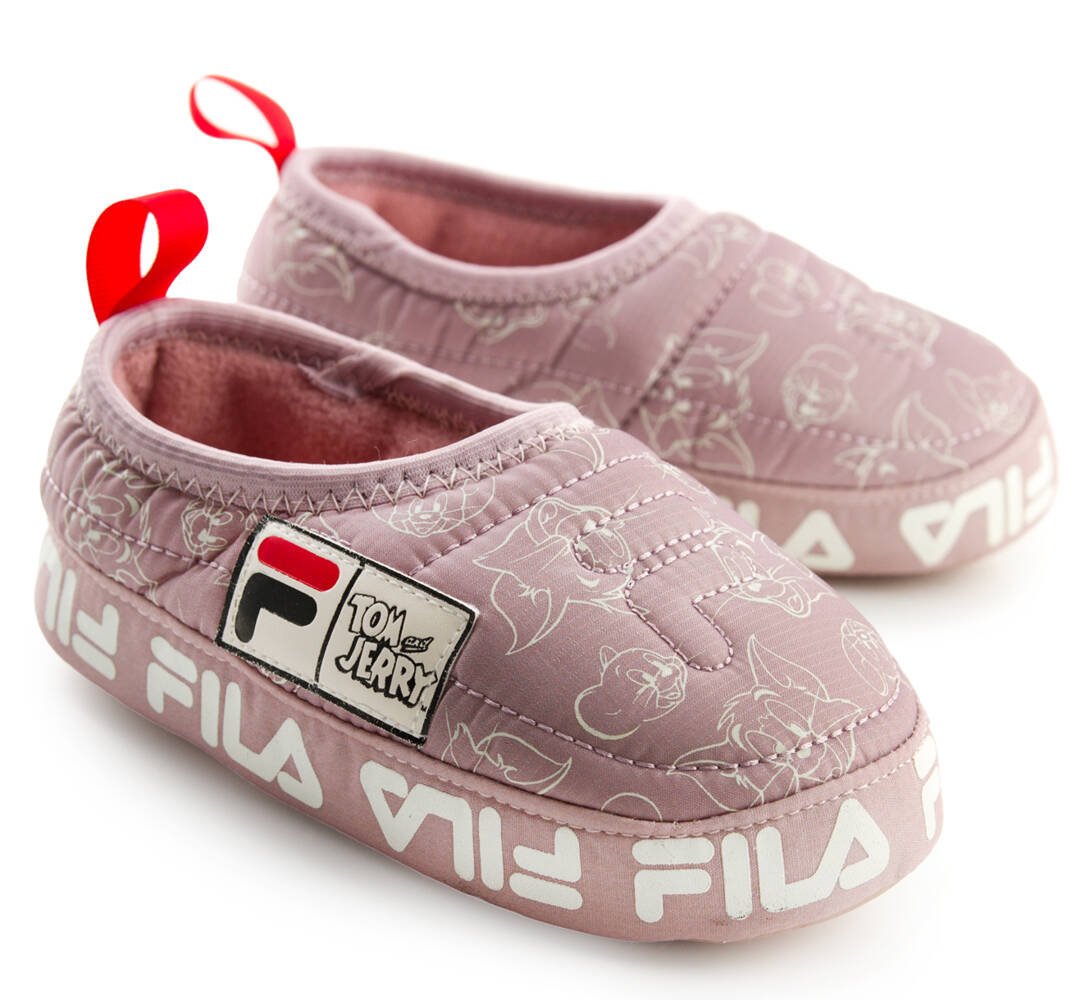 Kapcie dziecięce Fila Comfider Tom and Jerry pantofle-29