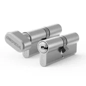 Zamki i wkładki - Gerda Zestaw wkładek H PLUS 40/50 + 40G/50 nikiel - miniaturka - grafika 1